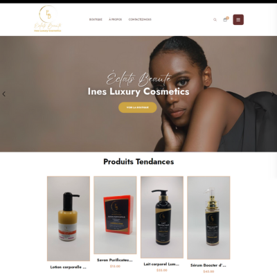 Boutique Eclats Beauté — produits bien-être