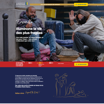Solidarité Noël — collecte de dons
