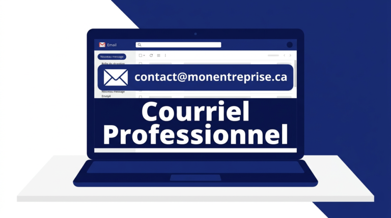 Comment créer une adresse courriel professionnelle au Québec (Guide 2026)