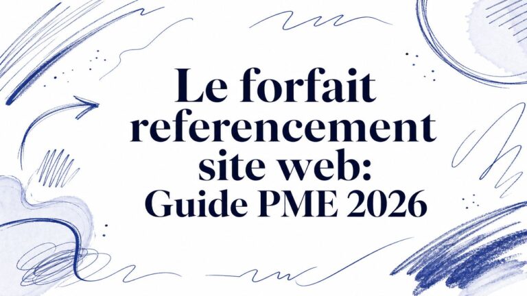 Le forfait referencement site web: Guide PME 2026